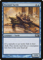 Tartaruga Marinha com Chifres / Horned Turtle - Magic: The Gathering - MoxLand